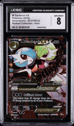 M Gardevoir-EX graded CGC 8 for sale on eBay
