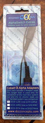 DCC Concepts DCD-LZX Cobalt Alpha Adapter Lenz