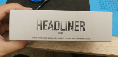 Ray-Ban Meta HEADLINER Gen 2 T:150/S:50 F: Shiny Black/ L: Graph, Green #HL278