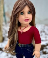 Teddy Bear 10-11 Layered Wig for 18  Dolls