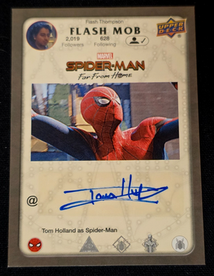 upperdeck スパイダーマン アンドリュー・ガーフィールド サインカード Amazon.co.jp: 映画 アメイジング スパイダーマン アンドリュー