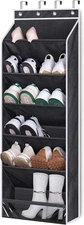 Over The Door Shoe Organizer Fit Big Shoes Large Rack for Hanging for Closet