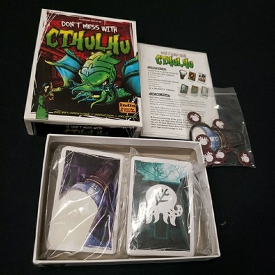 Don't Mess With Cthulhu (Card Game, 2014) Yusuke Sato TimeBomb party COMPLETE