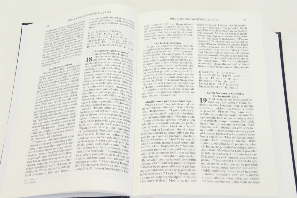 Svata Biblia Slovak Bible Old & New Testaments 1999 Hardcover Blue - Image 4 of 4