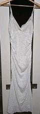 Shein White Long Dress Size Small With Spagetti Straps And A Beautiful Design