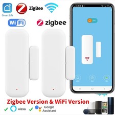 WiFi Bluetooth Smart Door Sensor Window Alarm Wireless Tuya App Alexa Google New