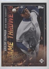 2020 Topps Stickers Flame Throwers Aroldis Chapman Adam Ottavino #48/130 0t2