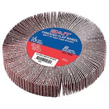 United Abrasives/Sait 72130 Sait 72130 5/8-11 Threaded Flap Wheel 4-1/2" X 3/4"