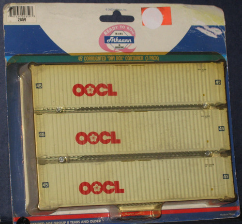Contenedor intermodal Athearn HO #2859, 45', OOCL | Zustand: New