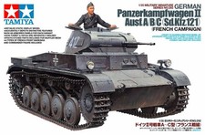 Tamiya 35292 Panzer II Tank Ausf.A/B/C French Campaign Plastic Kit