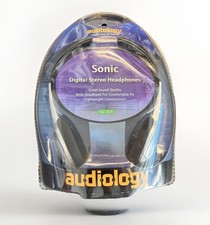Audiology Magnum Portable Digital Stereo Headphones AU-264 NIB