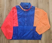 Vtg Pacific Trail Windbreaker Mens Jacket-Adult XLarge Mulit-Colored-Hooded Zip