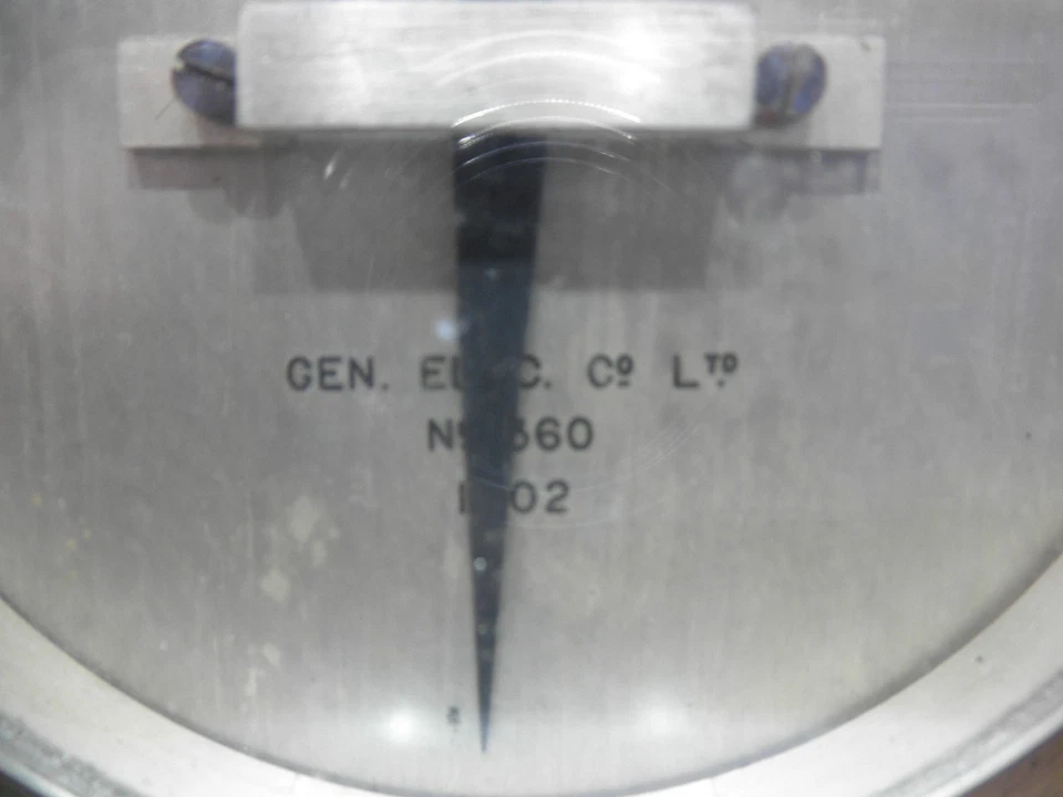 Rare ca. 1902 Telegraph Galvanometer-British General Electric RADIOORPHANAGE - Image 3 of 4