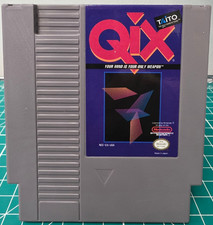 Qix (Nintendo Entertainment System NES, 1991) Tested/Working - Cart Only - MINT!