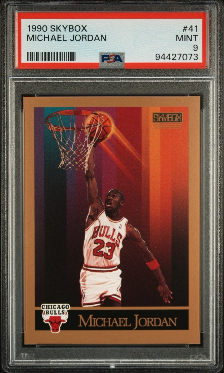 Michael Jordan Basketball Grade 9 1990-91 Season Sports Trading