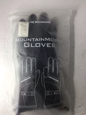 KastKing MountainMorph Lined Gloves, 2 Fold-over Fingers 1 Pair New Sz M