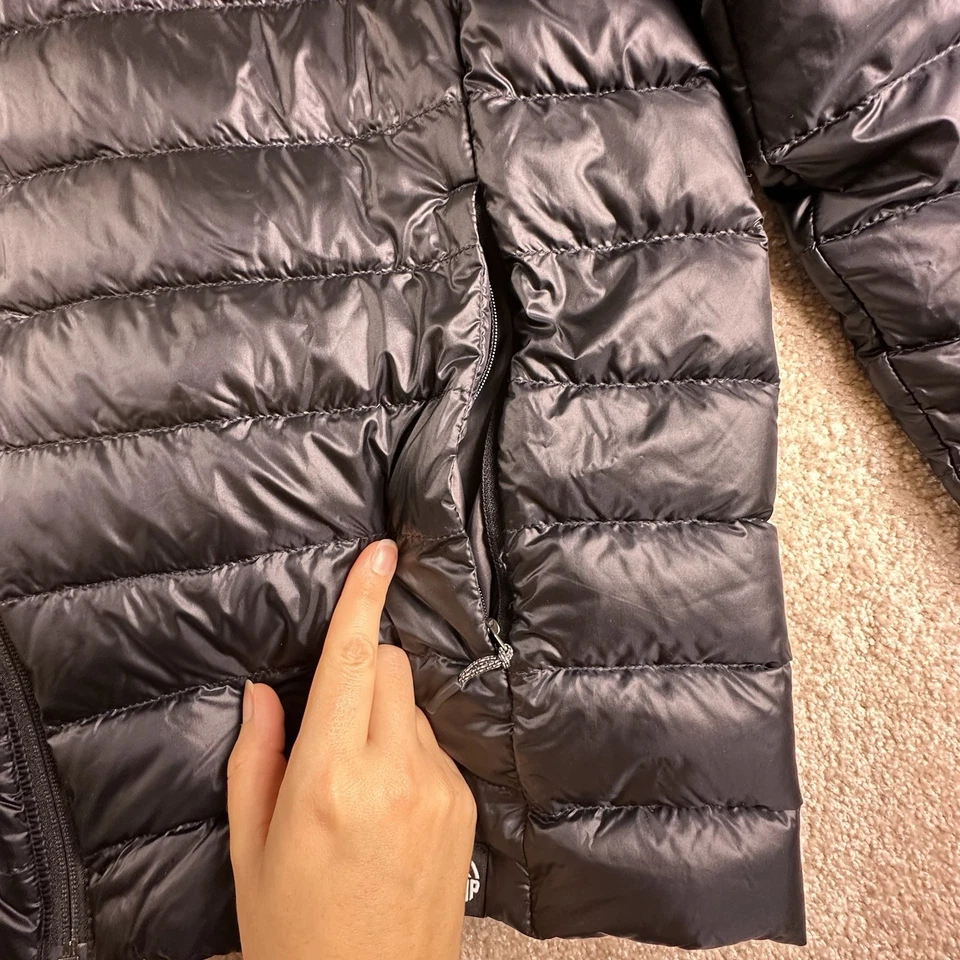 REI Co-op Jacket Down Puffer Packable Mens L Black Nylon Lightweight Hiking - Image 4 of 4