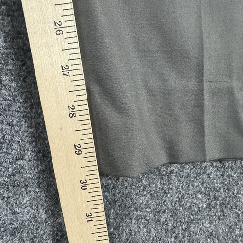 Loro Piana Pants Mens 54 Gray Wool Blend Elastic Waist Dress Italy Tailored - Picture 4 of 11