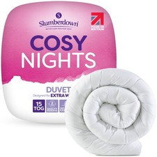 Image of 15 Tog Duvet Extra Warm Cosy Nights by Slumberdown