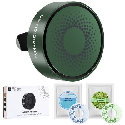 Jungle Green Car Outlet Aromatherapy  Diffuser Clip Air Vent Freshener Fragrance