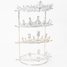 Crown Display Stand, Tiara Display, Headband Display Stand, Hair Silver