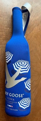 Grey Goose Limited Edition 750ml Bottle Insulated Chill Koozie With Neck Strap