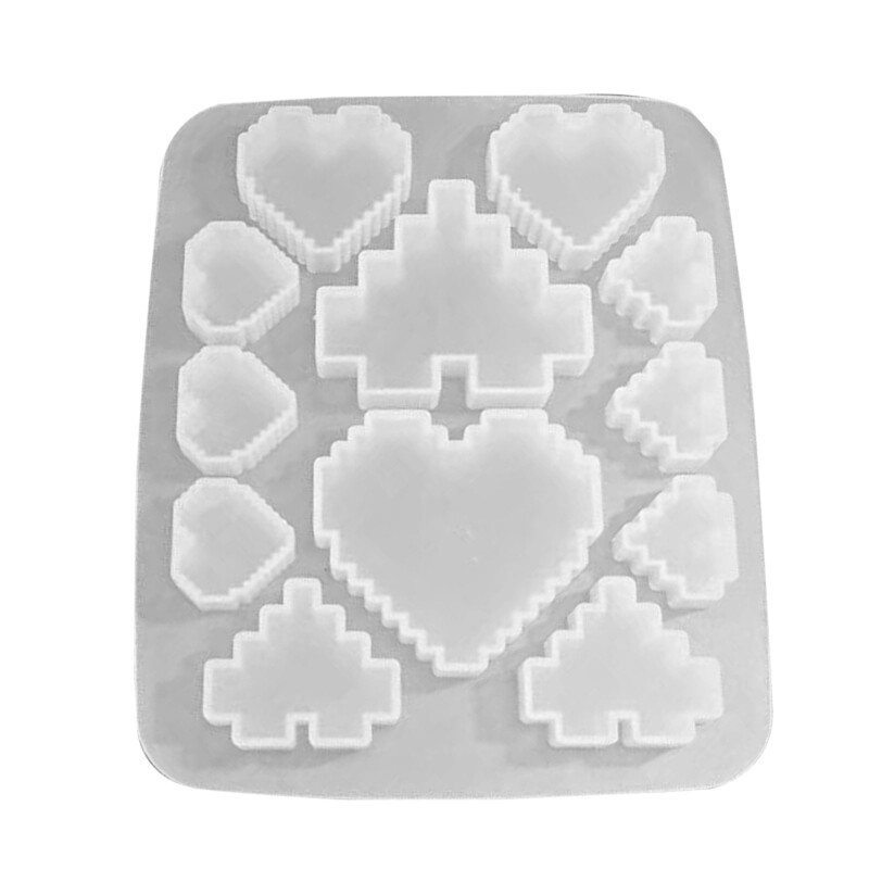 Handmade Heart Resin Mold for Jewelry Pendant Silicone Mould
