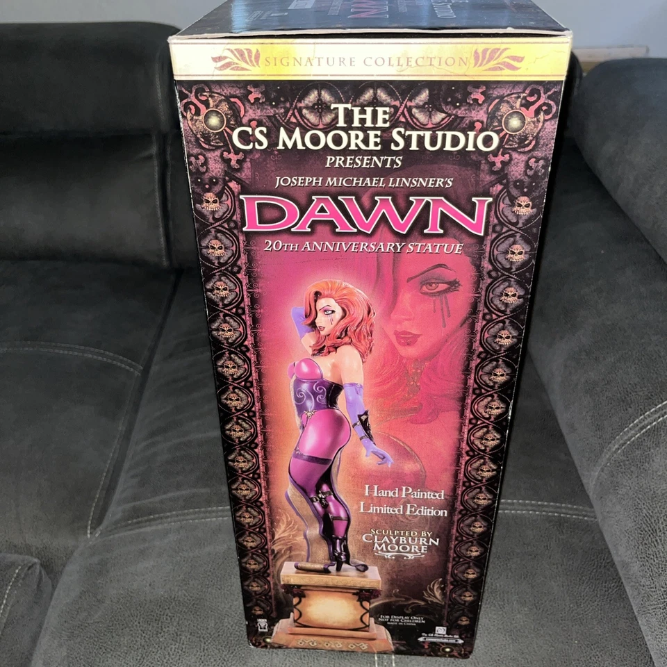ESTATUA 20 ANIVERSARIO CS MOORE DAWN Edición Limitada 386/1200 Nueva En Caja Foto 2 de 4