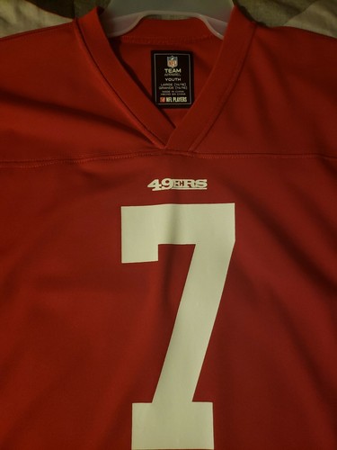 NFL Colin Kaepernick San Francisco 49ers Jersey Youth Size Large - Picture 2 of 9