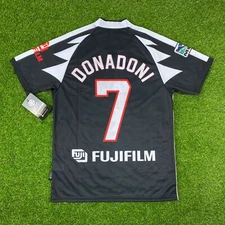 New York Metrostars - Camisa Replica de Futbol Retro, 1996 (Tallaje Americano)