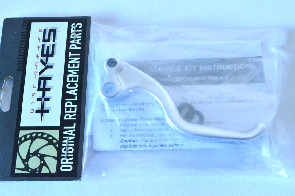 REPUESTO FRENO DISCO BICICLETA HAYES 98-16299 PLATA PALANCA HOJA SUELA/HFX-9 Foto 4 de 4