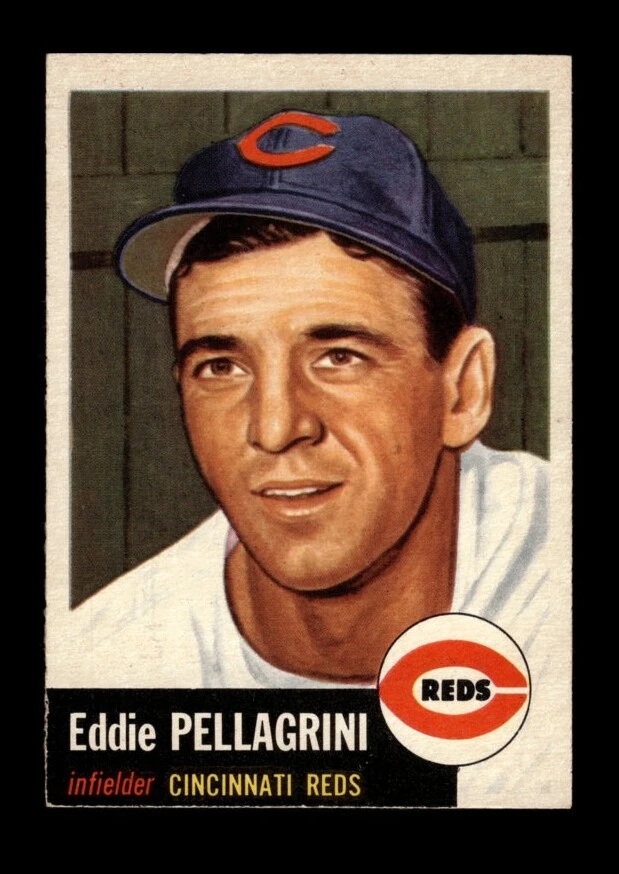 1953 Topps Set-Break # 28 Eddie Pellagrini EX-EXMINT *GMCARDS*