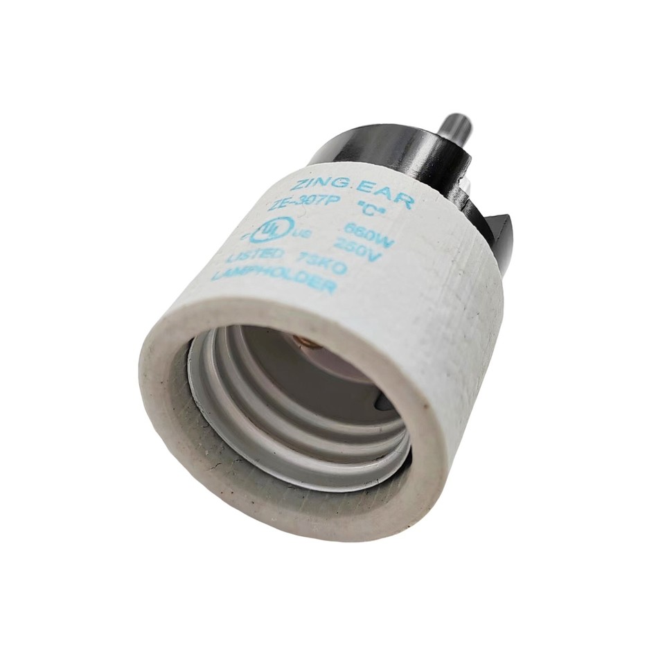 DRESS - Portalampada In Metallo E27 Con Interruttore E Serracavo Bianco 87678620 - Foto 2