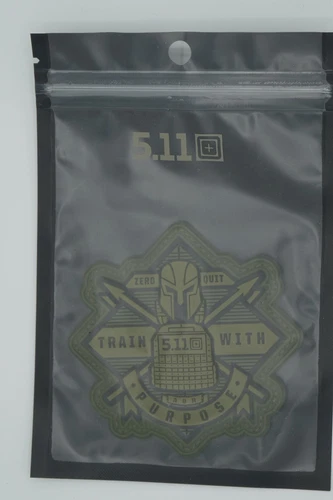 5.11 Tactical Train with Purpose Patch Style #81973GRN (064)