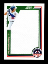 2022 USA STARS & STRIPES JORDAN SPRINKLE JUMBO JERSEY 39/150