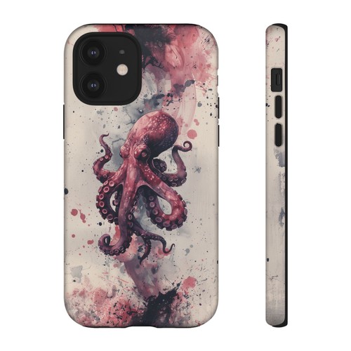 Purple Octopus Cephalopod Phone Case for iPhone, Samsung Galaxy, Pixel - 第 78/175 張圖片