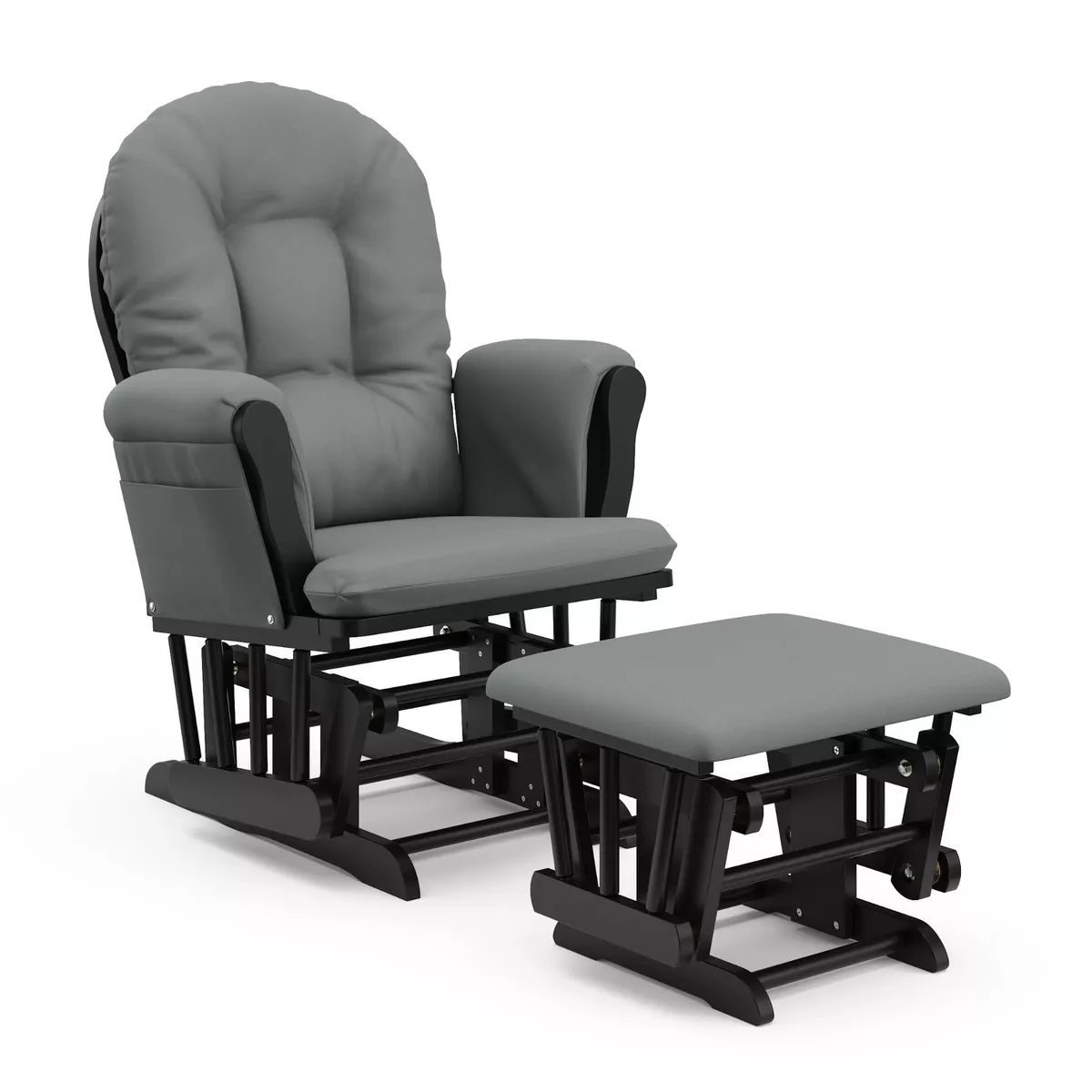 Black nursery best sale rocker