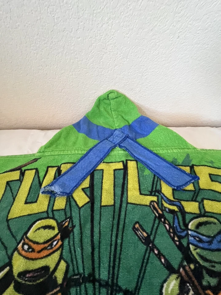 Полотенце для ванны с капюшоном Teenage Mutant Ninja Turtles Nickelodeon LEONARDO TMNT - Изображение 3 из 4