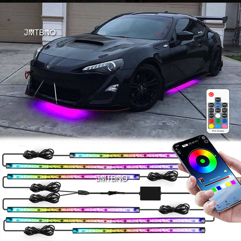 6 X For Scion xB xD FR-S RGB Multi Color Underglow LED Car