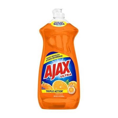 Ajax 144678 Dishwashing Detergent,28 Oz.,Orange,Pk9