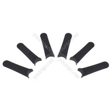 Flymo Lawnmower Plastic Cutting Blades (Pack of 6) Equivalent to FLY014