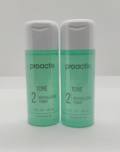 Proactiv Solution 2 Tone Revitalizing Toner 2oz Acne Treatment Lot Of 2 Sealed