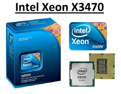 Intel Xeon X3470 SLBJH ''Lynnfield'' 4 Core, LGA1156, Takt 2,93 - 3,6 GHz CPU
