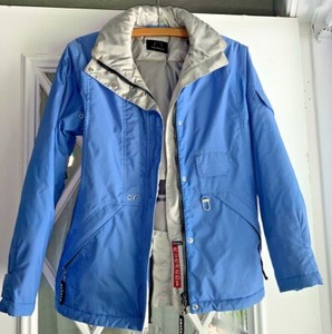 Bogner Sport Ski Jacket “B” Women's Blue Gray RN 54198 -CA 14648 Sz 6 ...