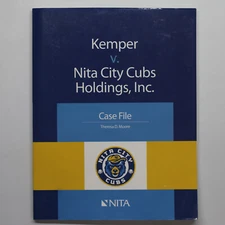 Kemper V. Nita City Cubs Holdings Inc. Case File with CD (2015, Trade PB)