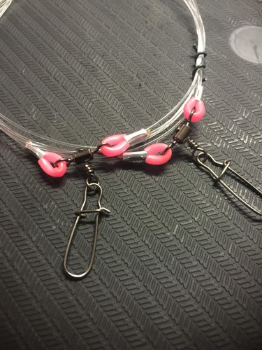 1 BEST RIG JIG SEA OCEAN SNAPPER RIGS 60LB LINE ULTIMATE MED 2 DROPPERS NO HOOKS - Picture 2 of 11