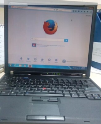 LOADED IBM T60  THINKPAD  T7200 2.0GHz Win7-64 BIT  SXGA+VINTAGE GAMING laptop.