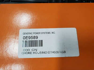 0E9589 CHOKE HOUSING GTH530 HSB | eBay