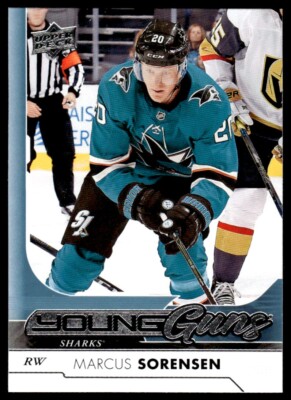 2017-18 Upper Deck Young Guns Marcus Sorensen . Rookie San Jose Sharks #237