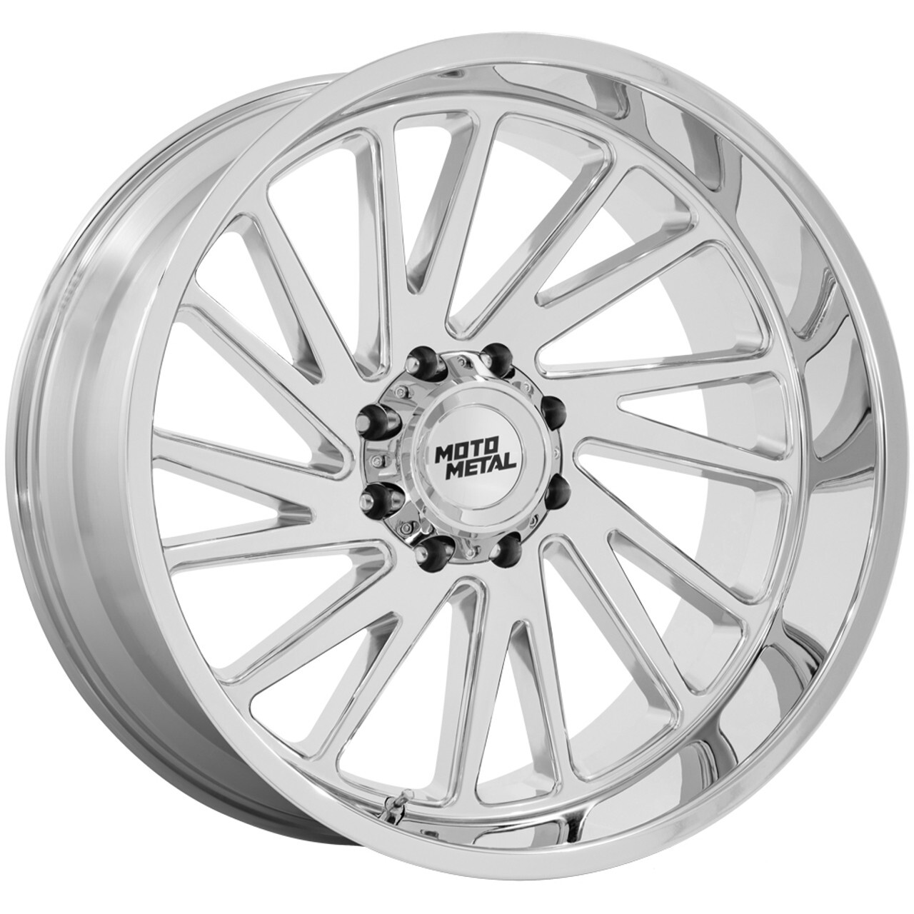 20x10 -18 Moto Metal MO811 Combat 6x5.5 Chrome Wheels (Set of 4)